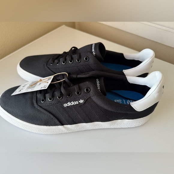 Adidas Black and White 3MC Vulc Sneakers Size 13 - Picture 7 of 7